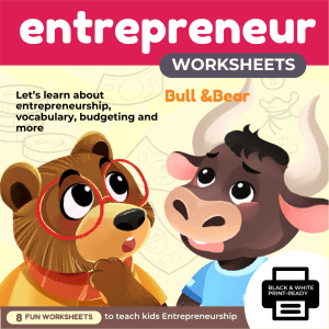 Entrepreneur Worksheets for Kids