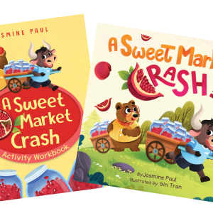 A Sweet Market Crash Set - A Children's Book + Workbook